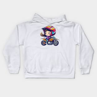 motocross mom Kids Hoodie